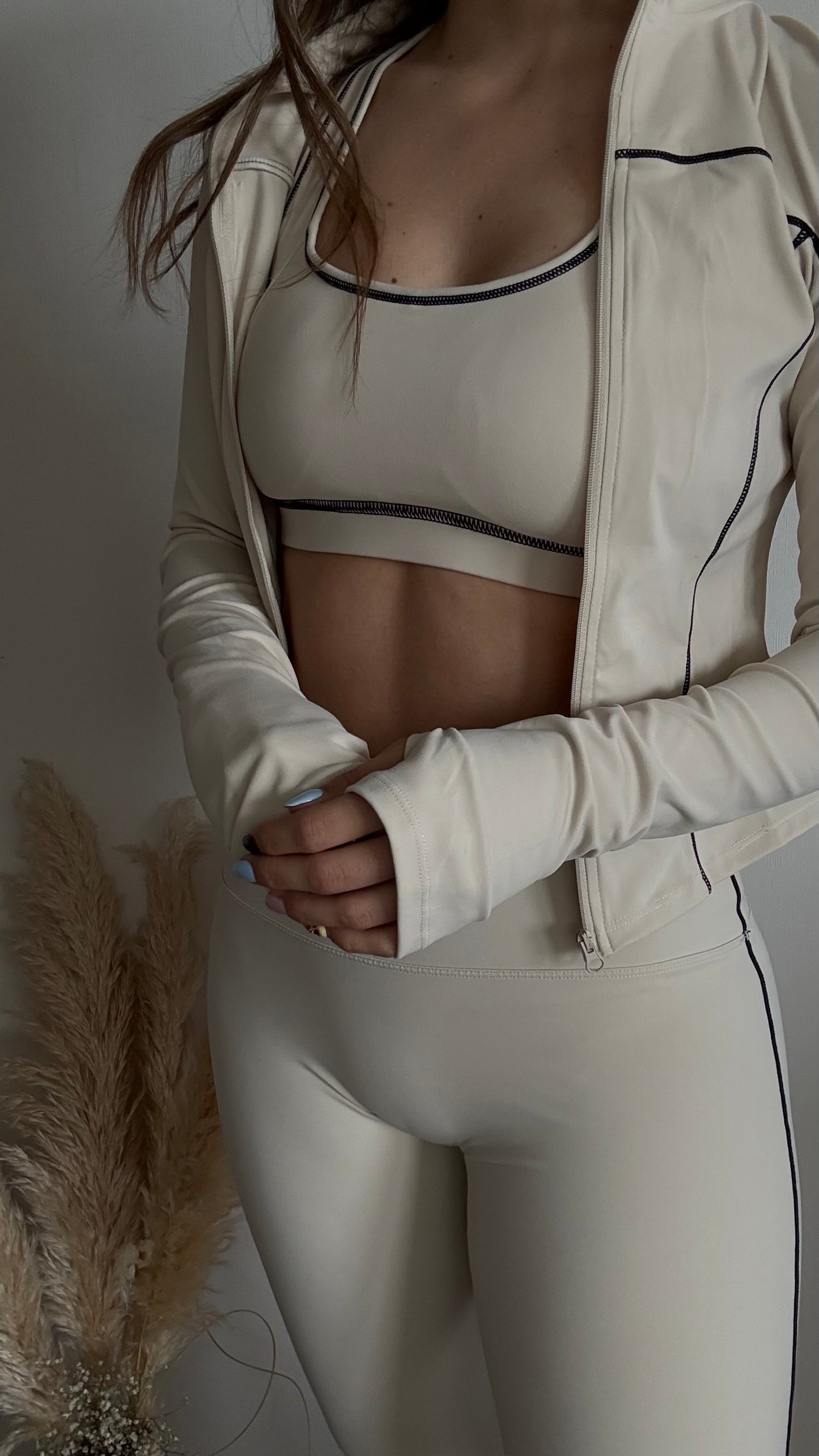 Chaqueta Clara crema